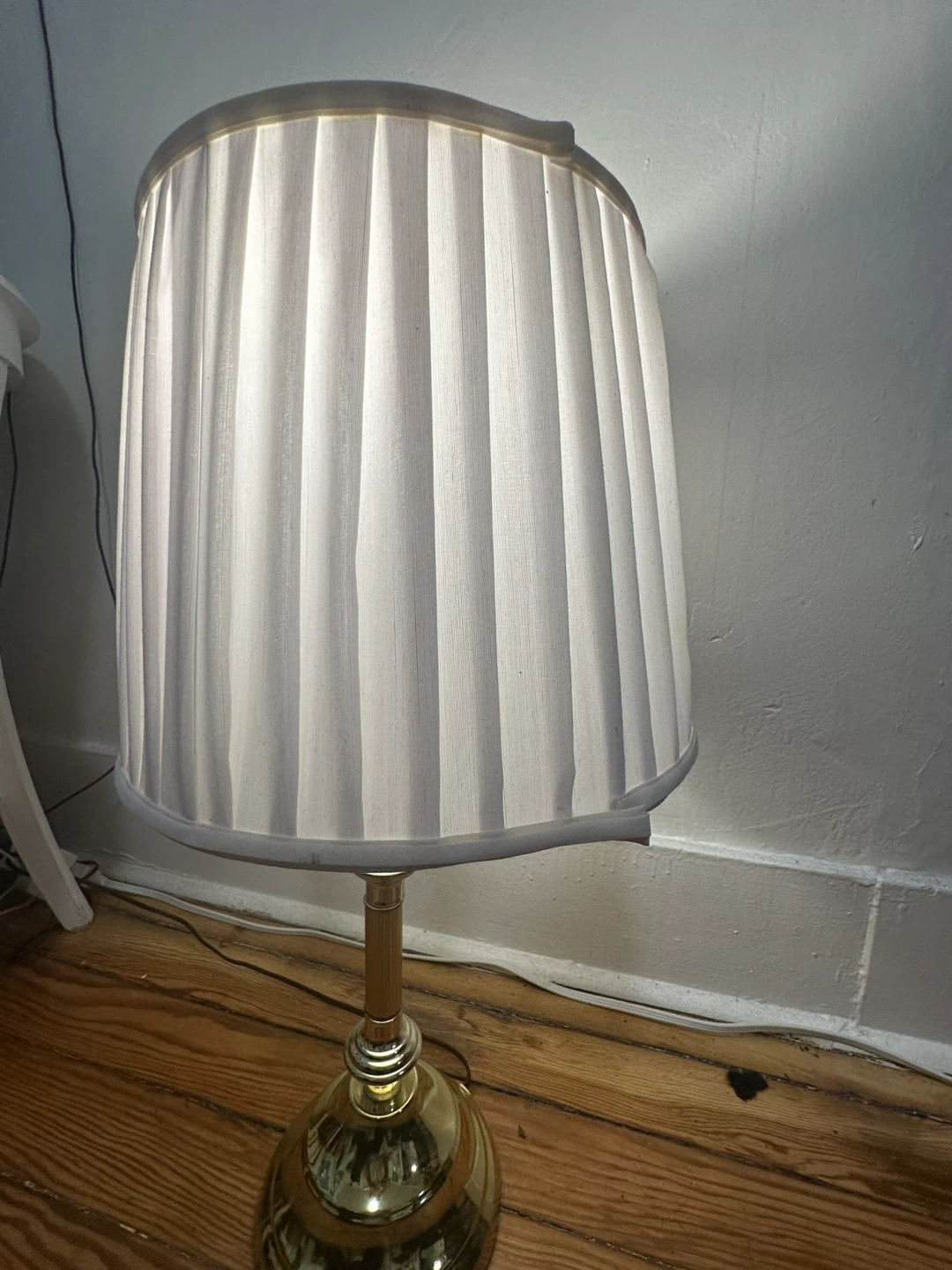 Gorgeous French vintage lamp - photo 3