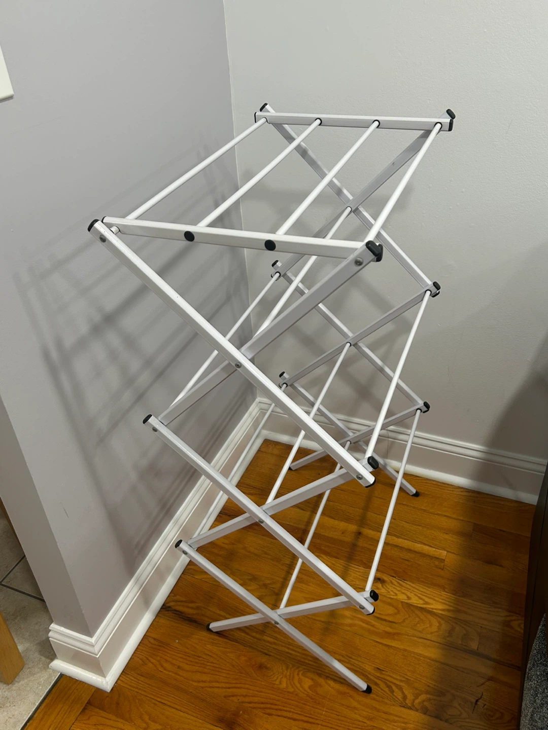 White Collapsible Drying Rack - photo 5
