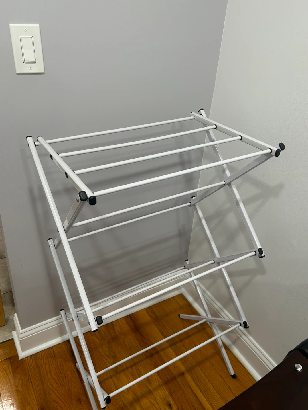 White Collapsible Drying Rack