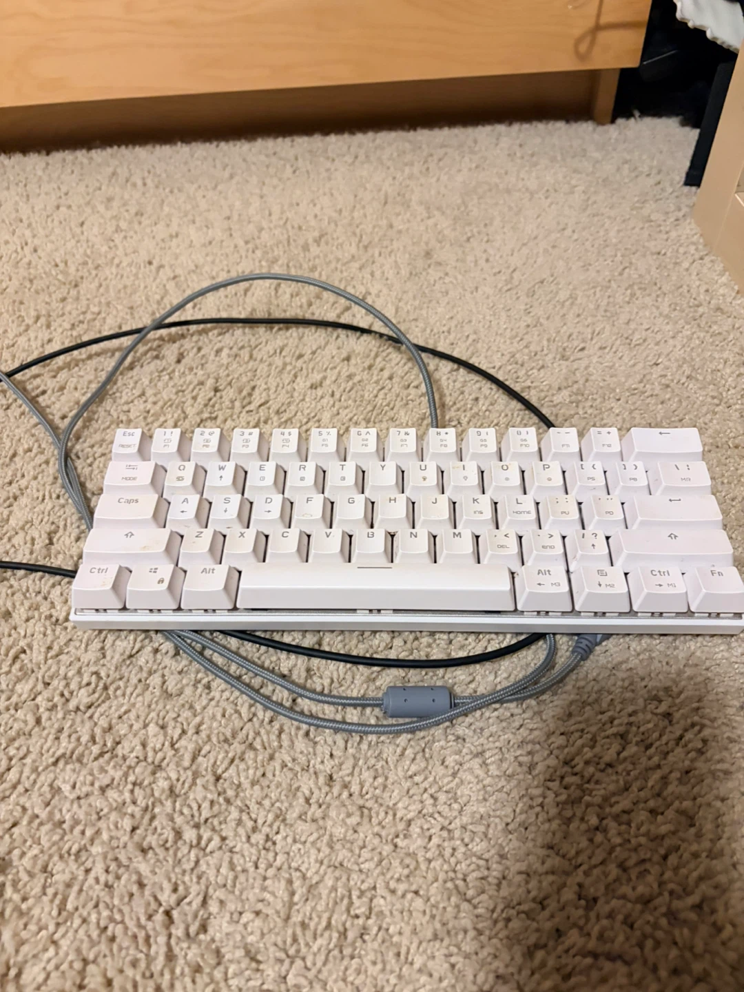 White Mechanical Keyboard