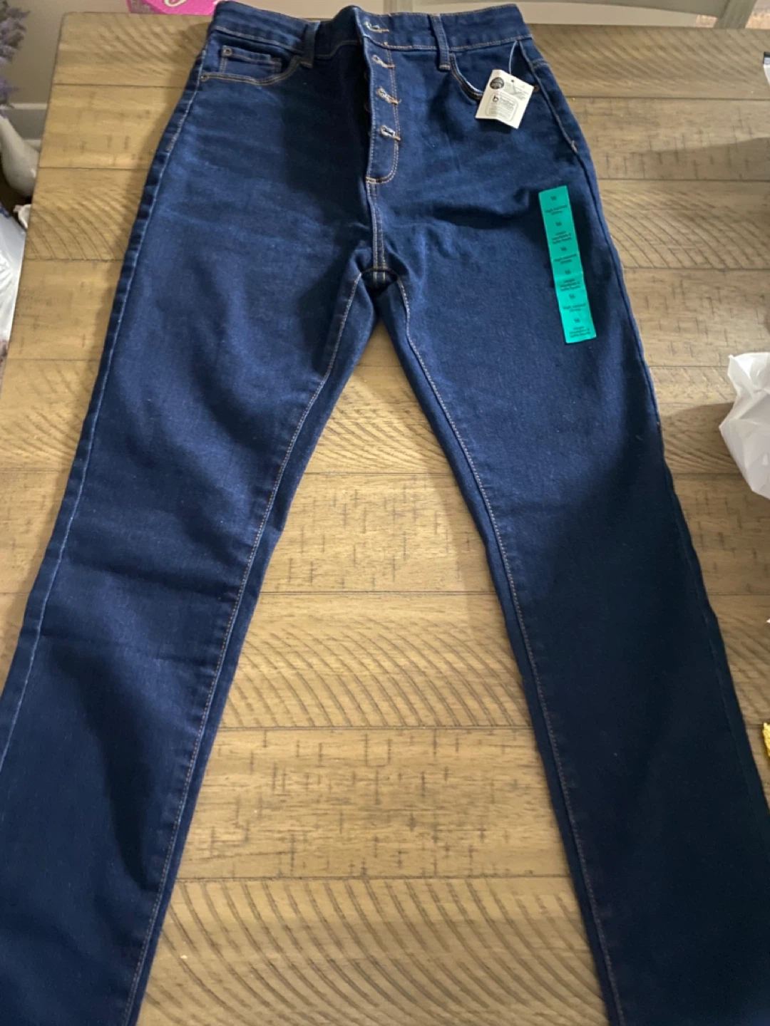 Bench High Waisted Skinny Jeans - Size 16