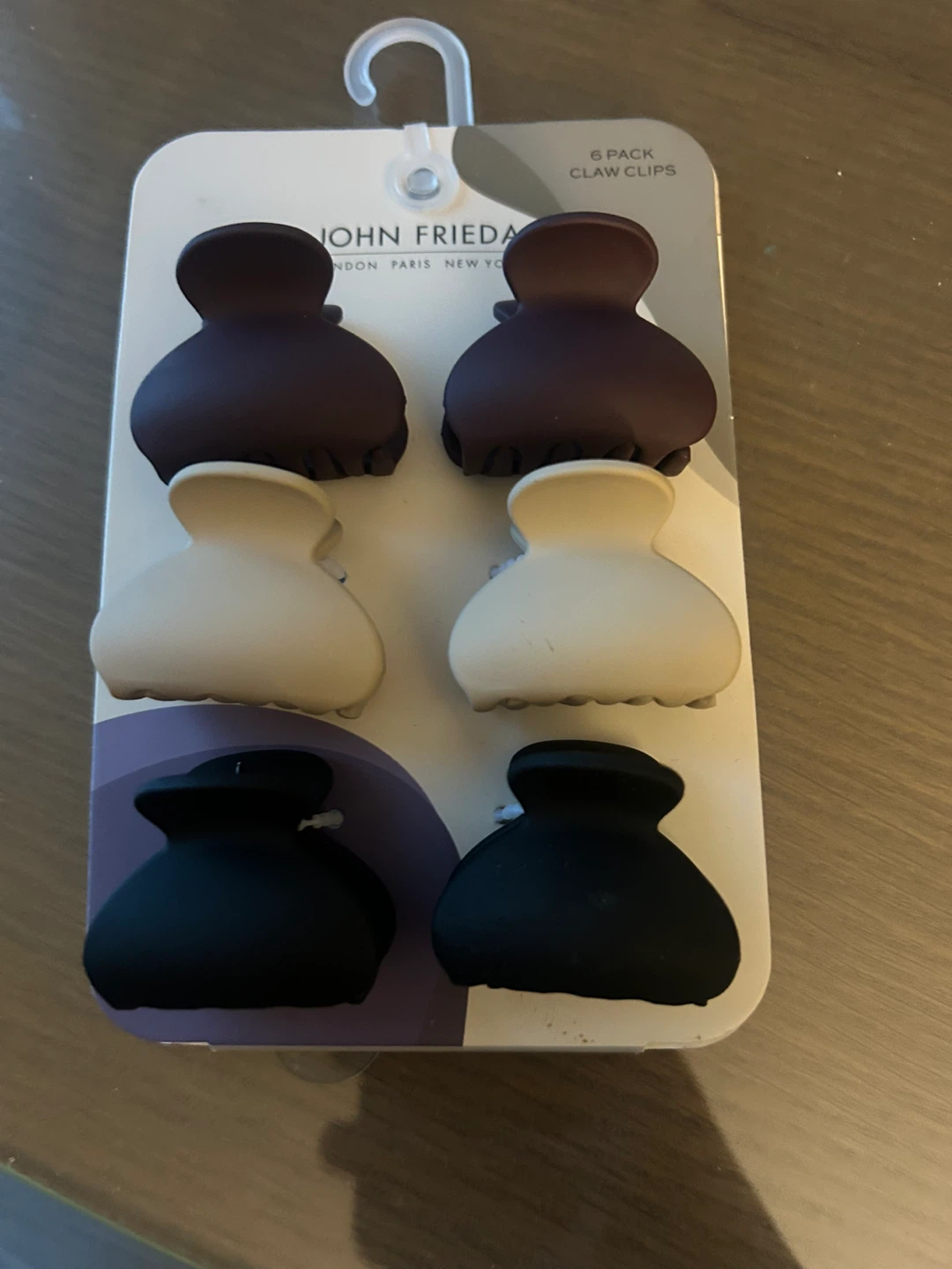 John Frieda 6 Pack Claw Clips