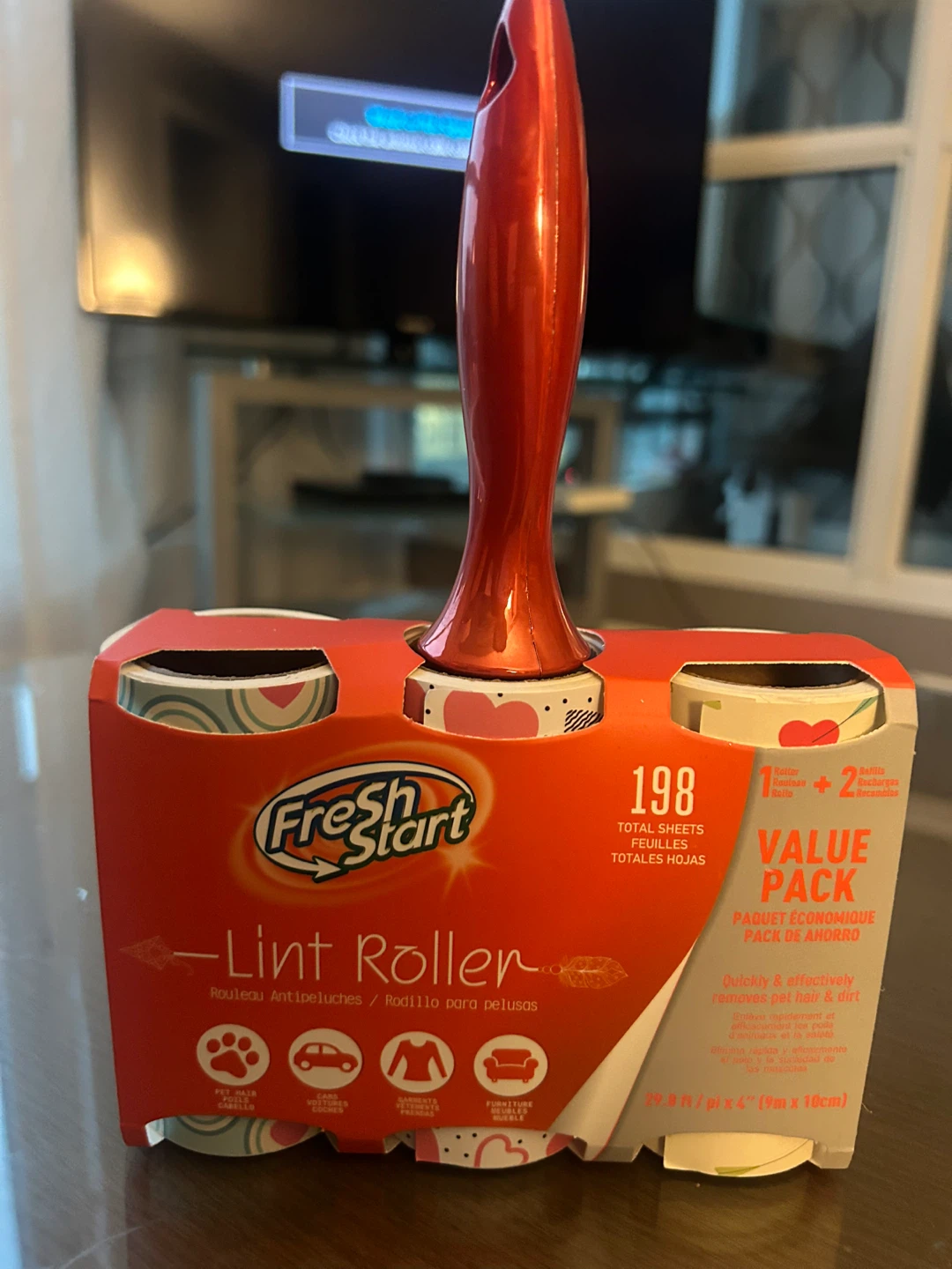 Fresh Start Lint Roller Value Pack - 198 Sheets
