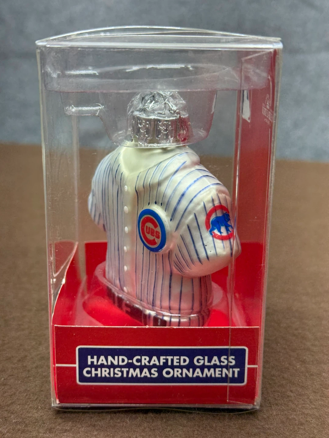 Kurt S. Adler Chicago Cubs Hand-Crafted Glass Christmas Ornament - photo 3