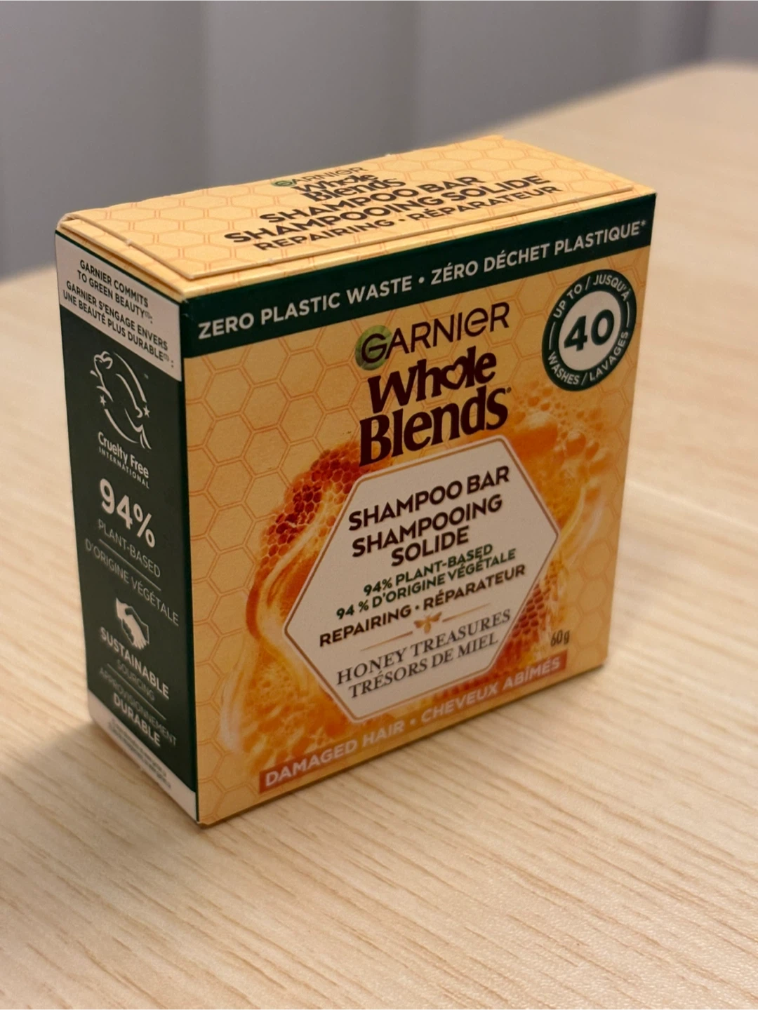 Garnier Honey Treasures Shampoo Bar - Brand New