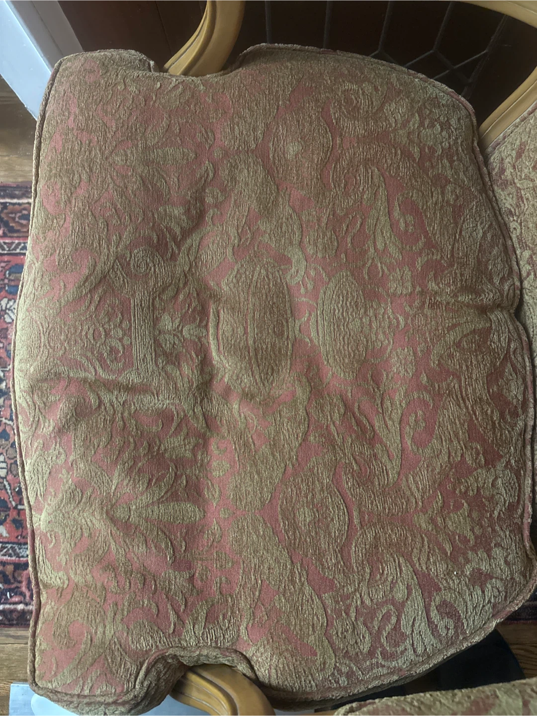 🧡 Pair of Vintage Louis XV Accent Chairs - photo 3