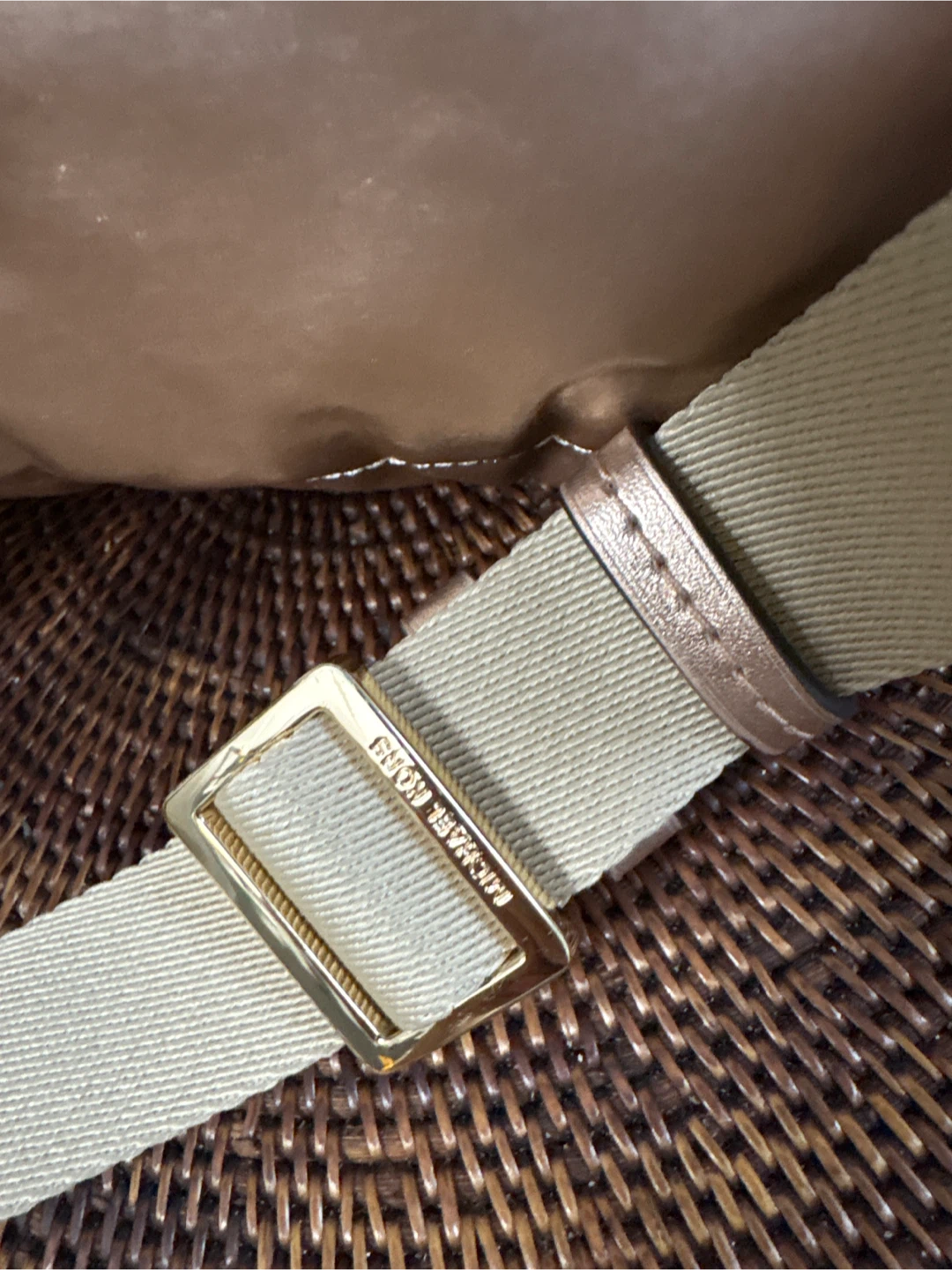 Michael Kors Rose Gold Puffer Backpack - photo 3