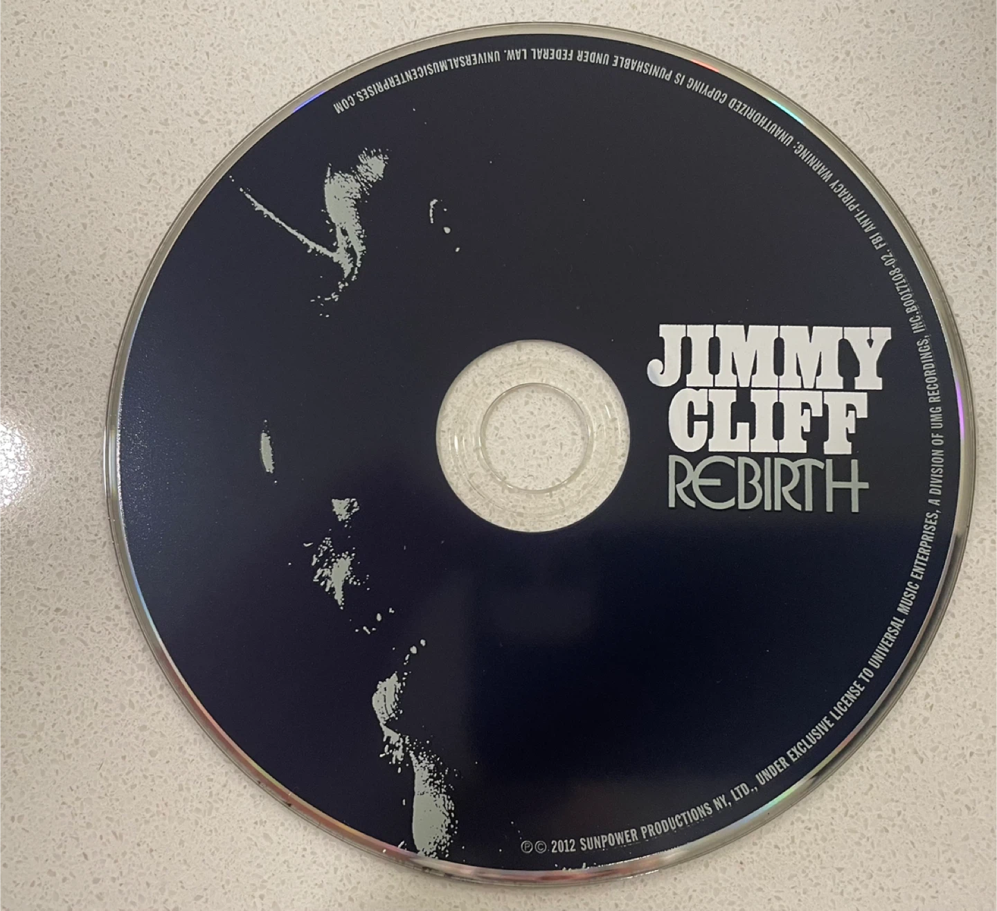 Jimmy Cliff Rebirth CD - photo 3