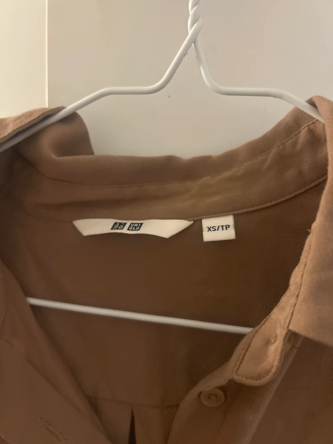 UNIQLO Brown Button-Up Shirt - XS - photo 2
