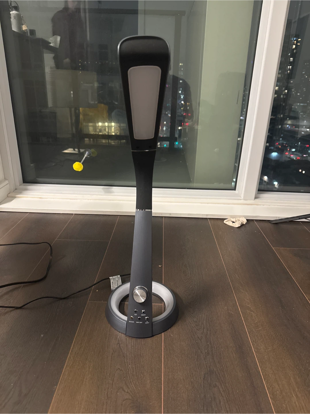 Adjustable LED Desk Lamp with Blue Accent Light - photo 4
