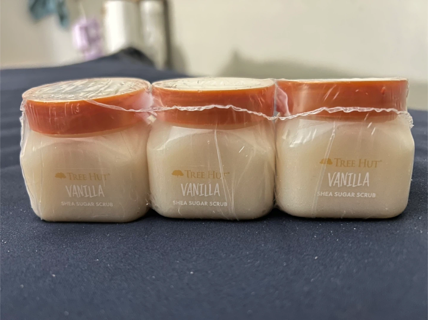 Tree Hut Vanilla Shea Sugar Scrub Mini Set (3-Pack)