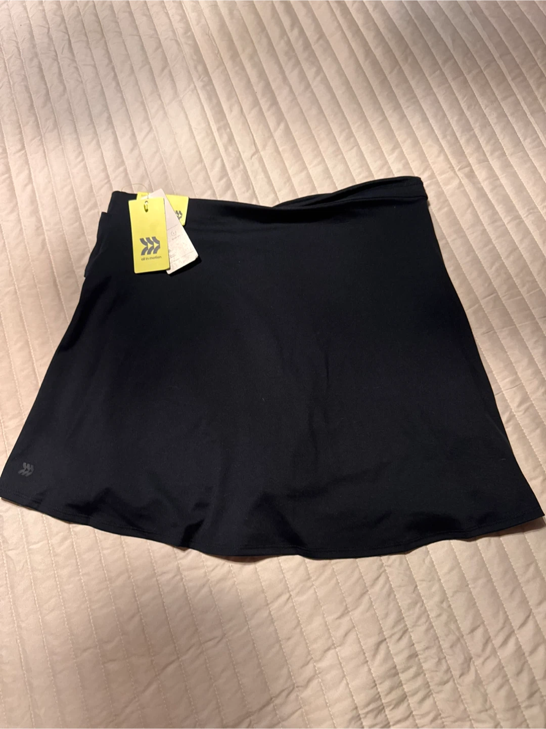 All in Motion Knit Skort - Black - Size M - photo 2