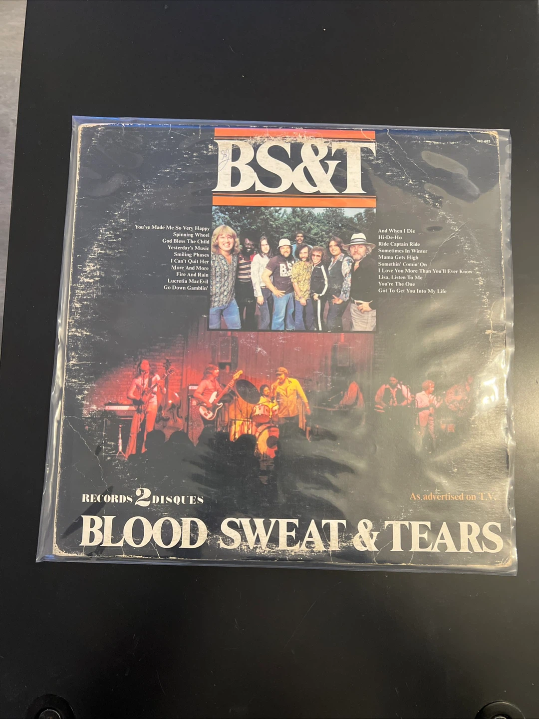 Blood, Sweat & Tears 2 Record Set Vinyl Album