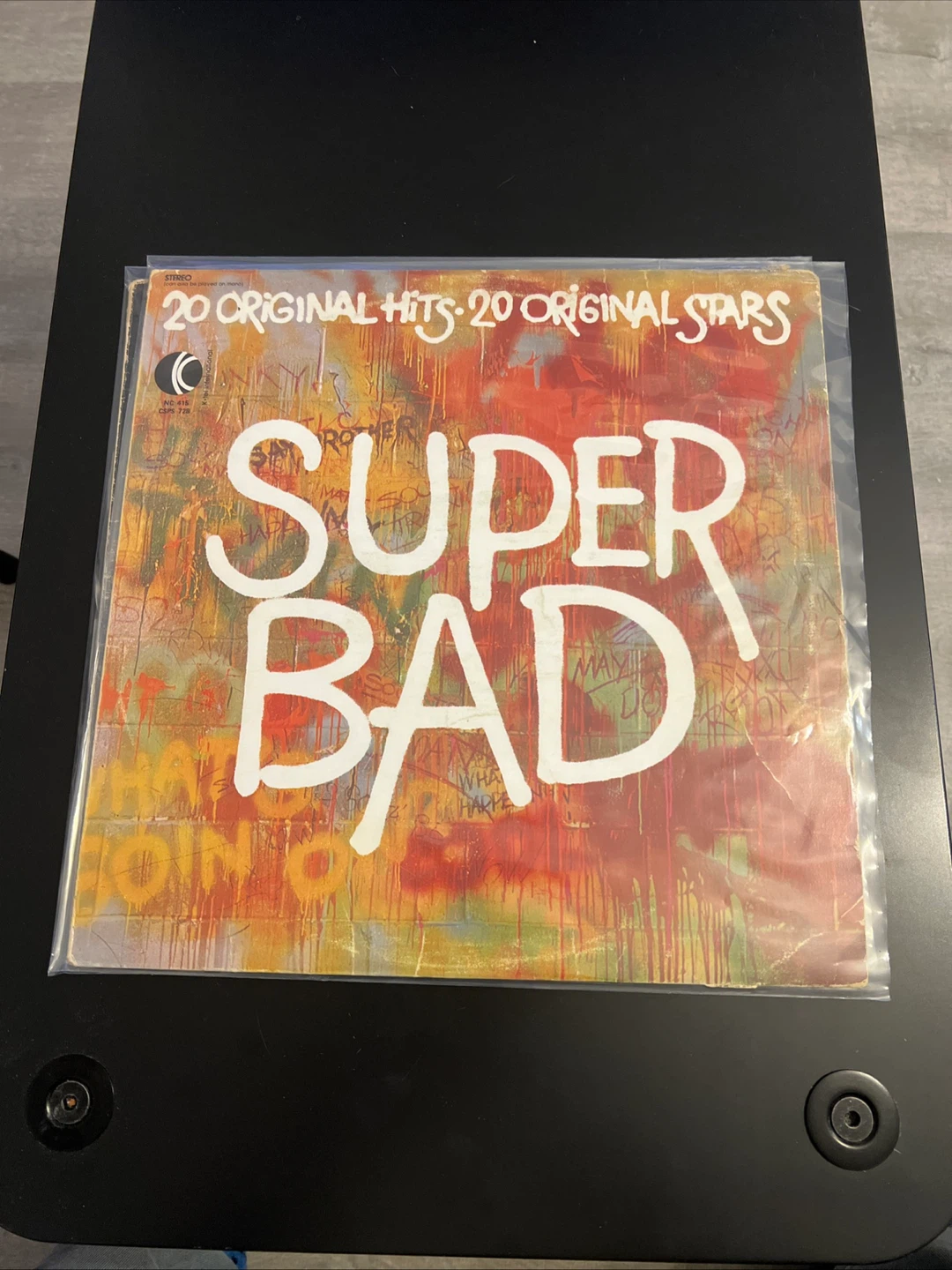 Super Bad 20 Original Hits 20 Original Stars LP Record