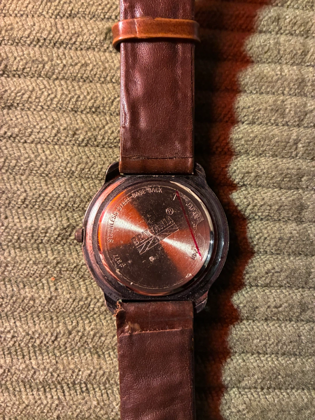 Britannia Quartz Watch with Brown Leather Strap - photo 3