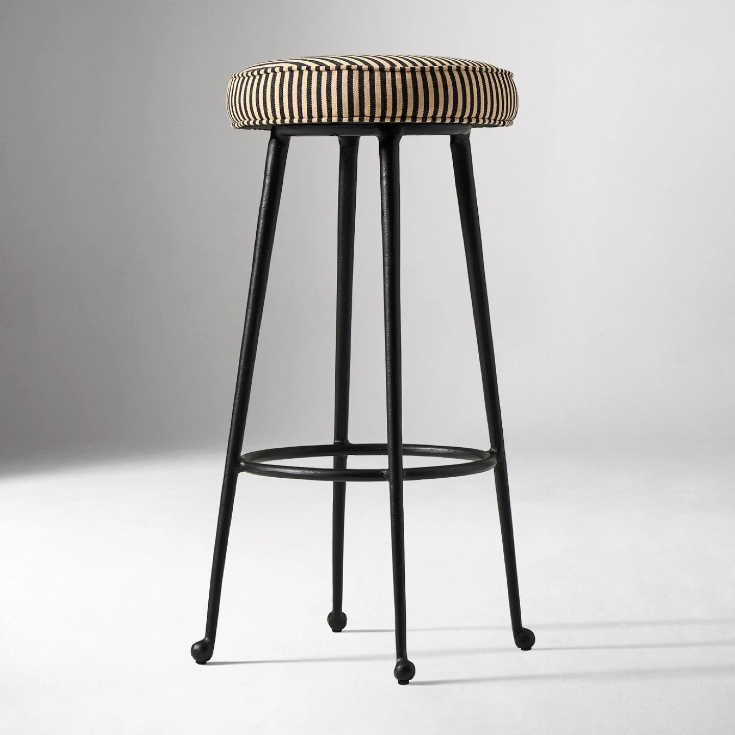Striped Bar Stool