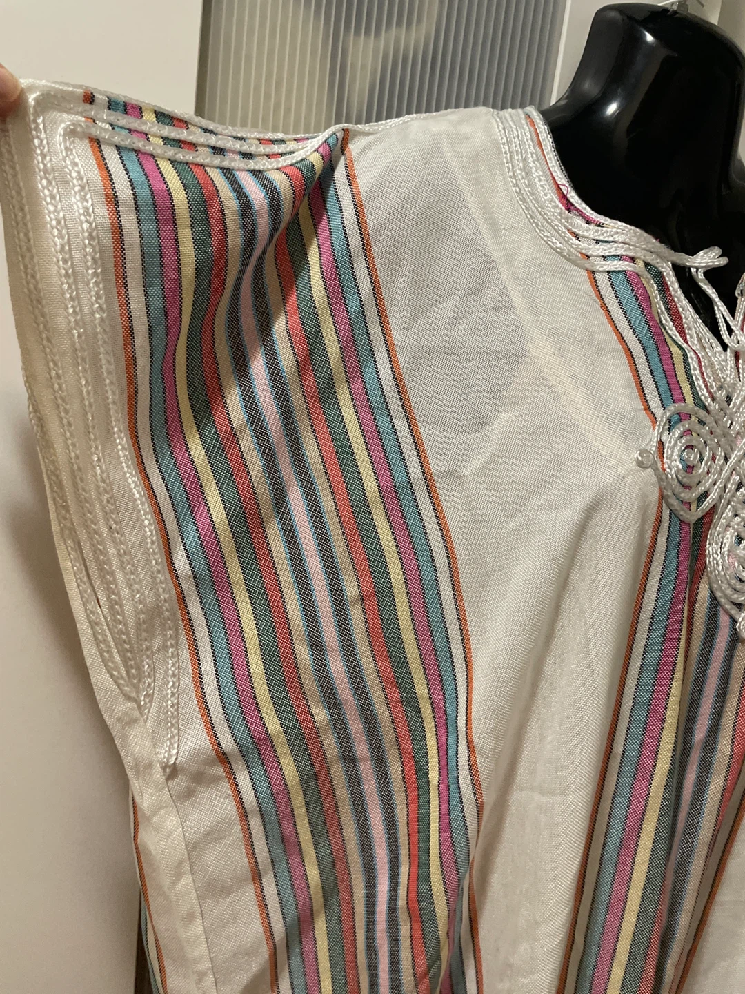 Women's Striped Kaftan Dress - photo 3