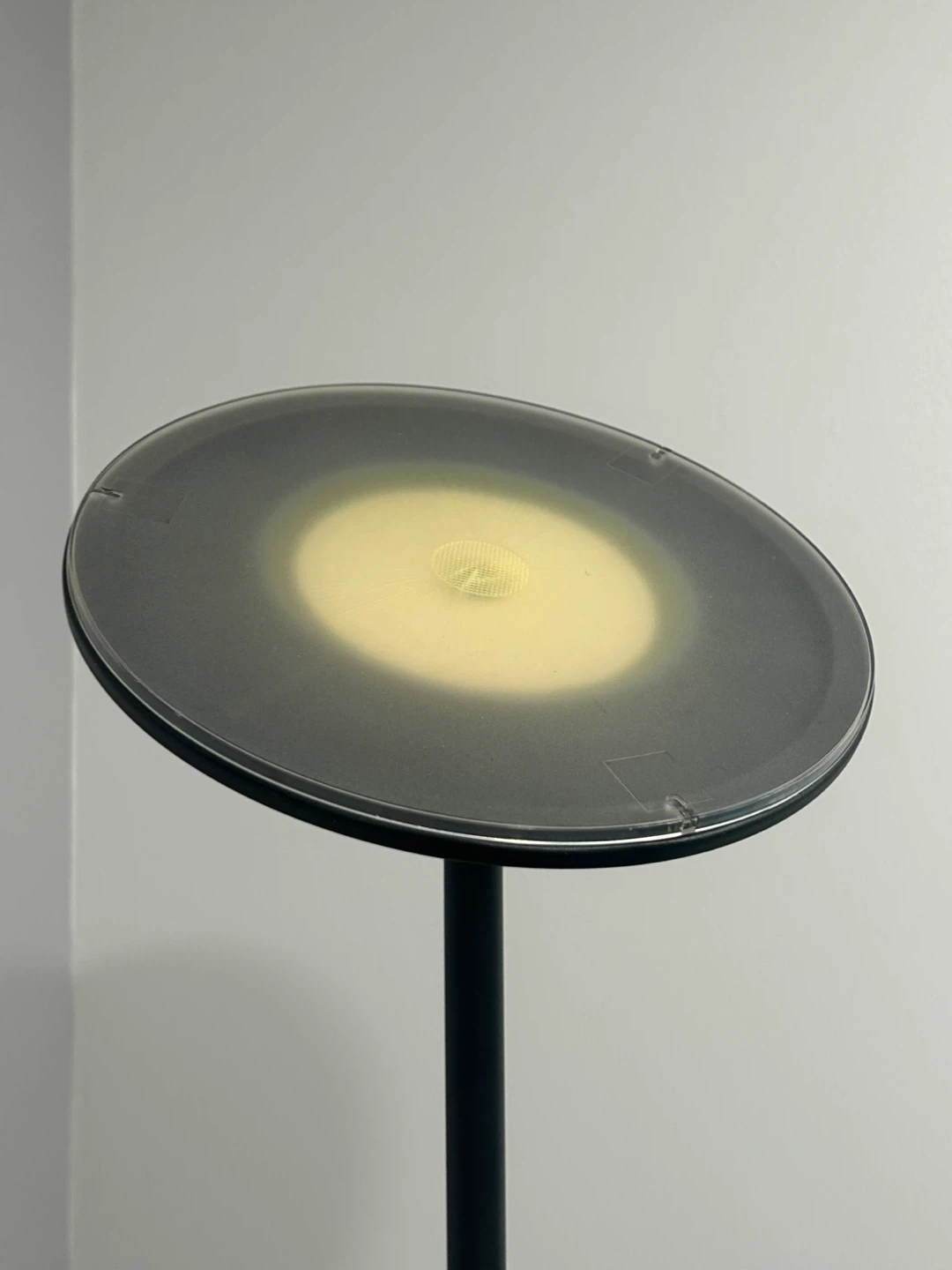 Black Modern Floor Lamp with Round Head - photo 2