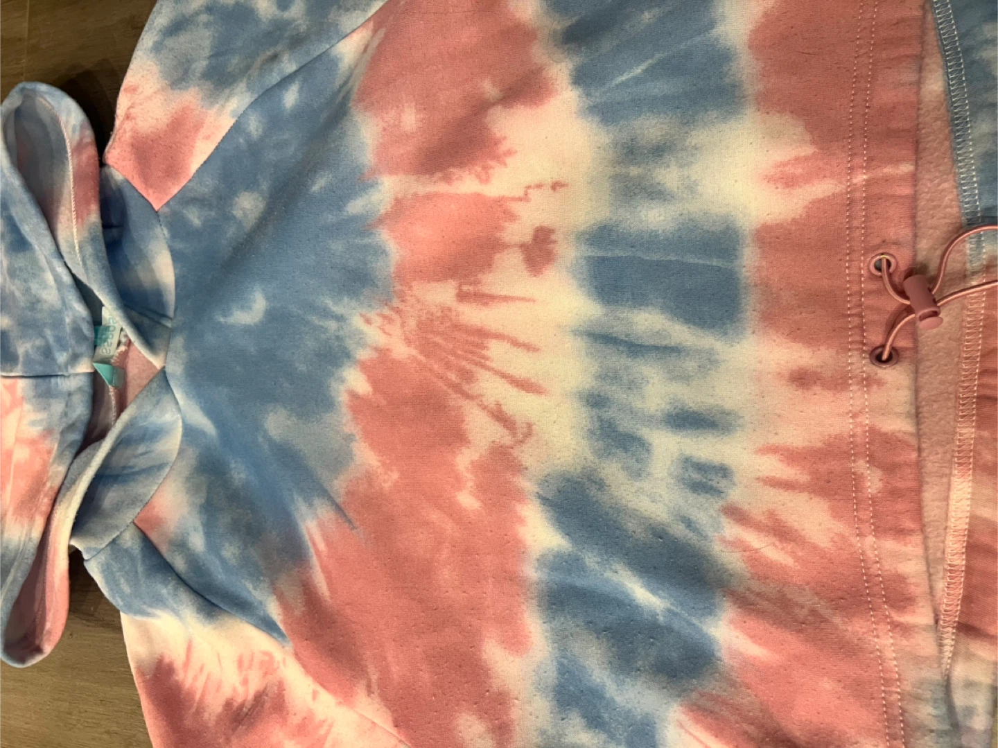 MissPosh Tie Dye Hoodie and Shorts Set Size L 🧡 - photo 5