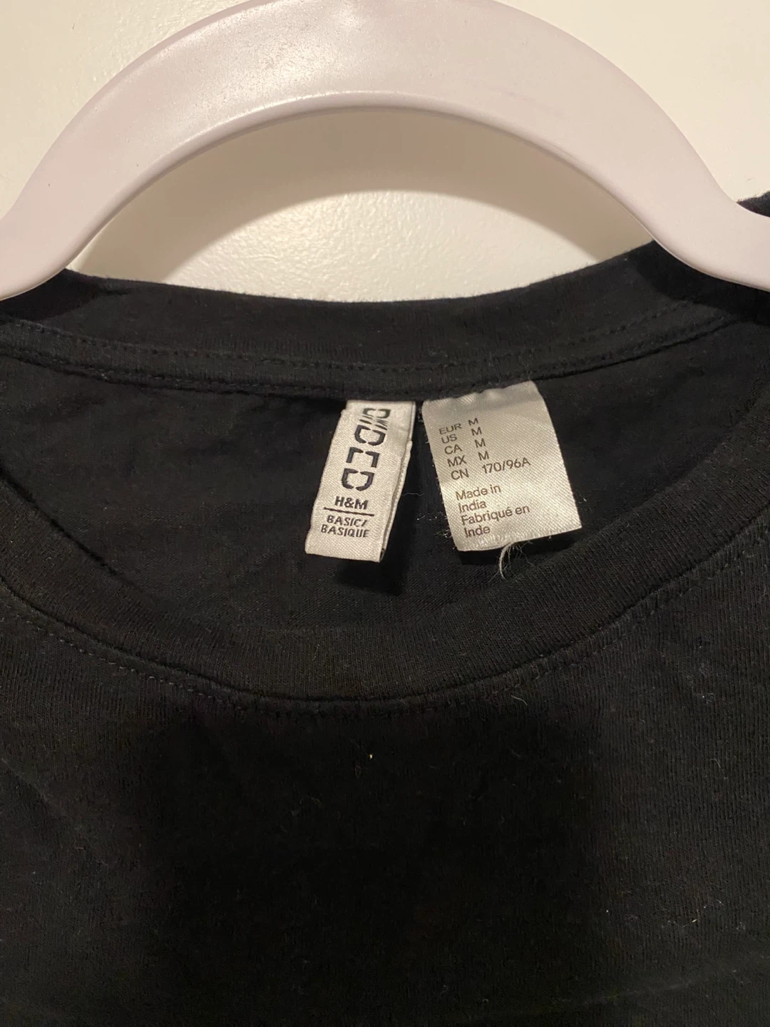 H&M Black Long Sleeve T-Shirt Size M - photo 2