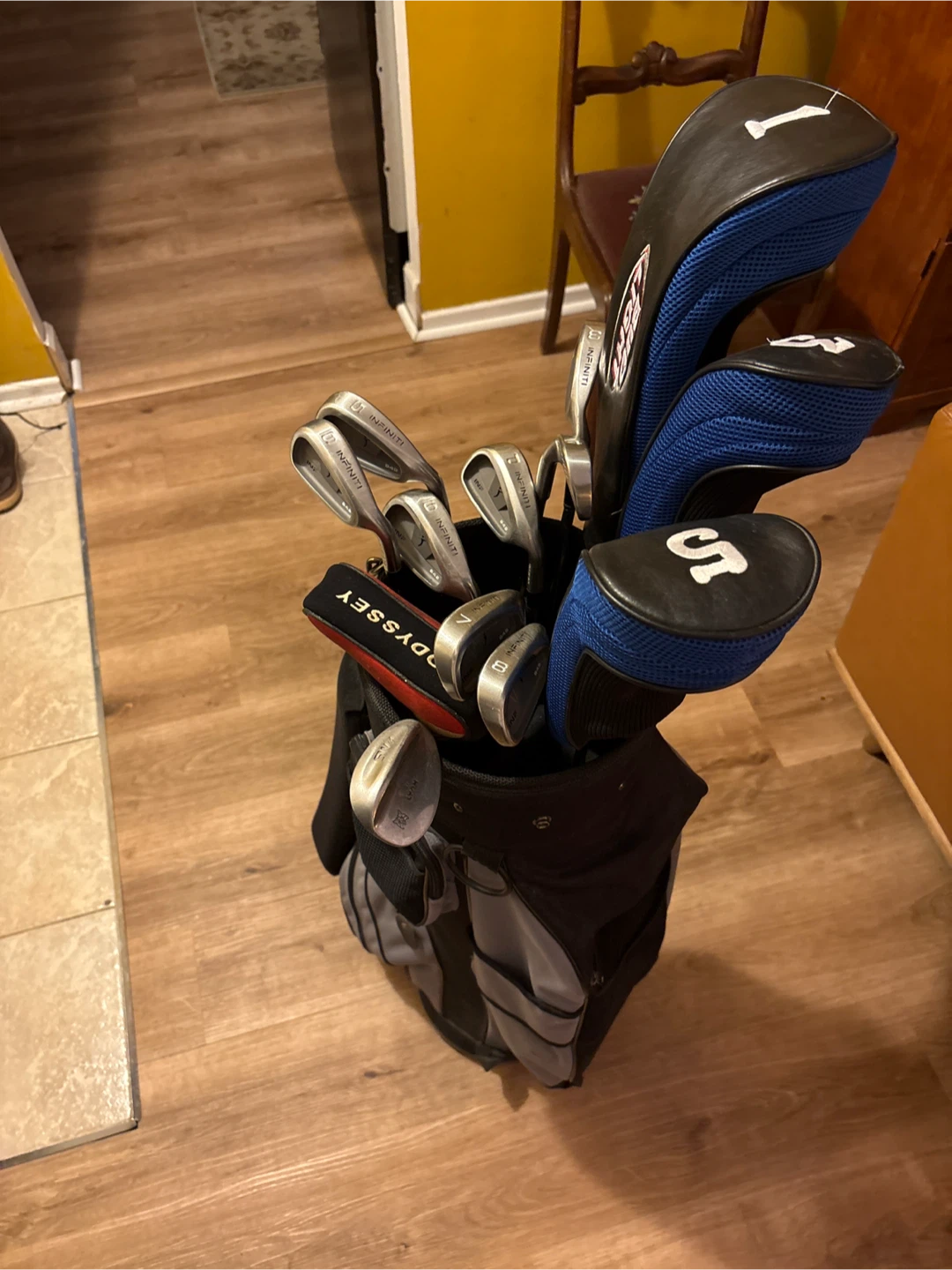 Golf Club Set with Bag