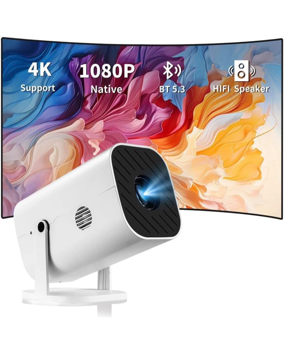 YGSKK Native 1080P Projector