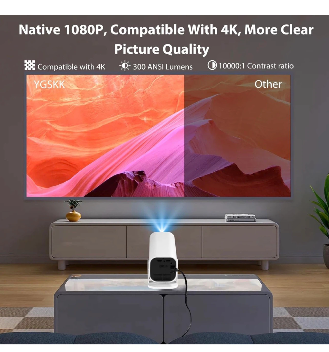 YGSKK Native 1080P Projector - photo 3