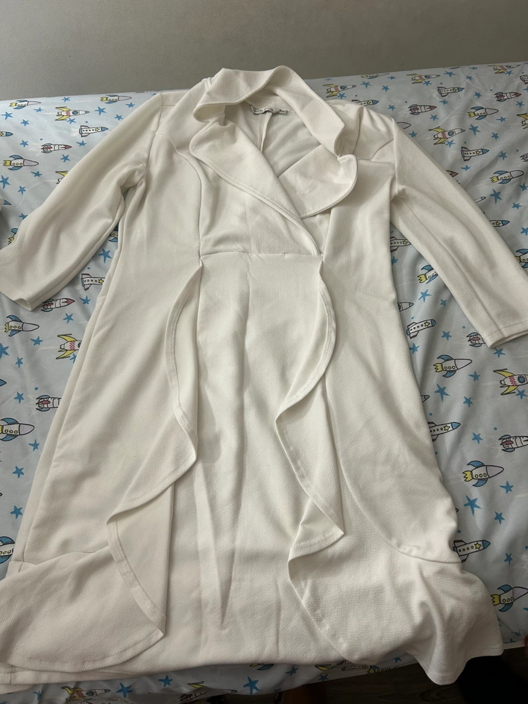 White Blazer dress