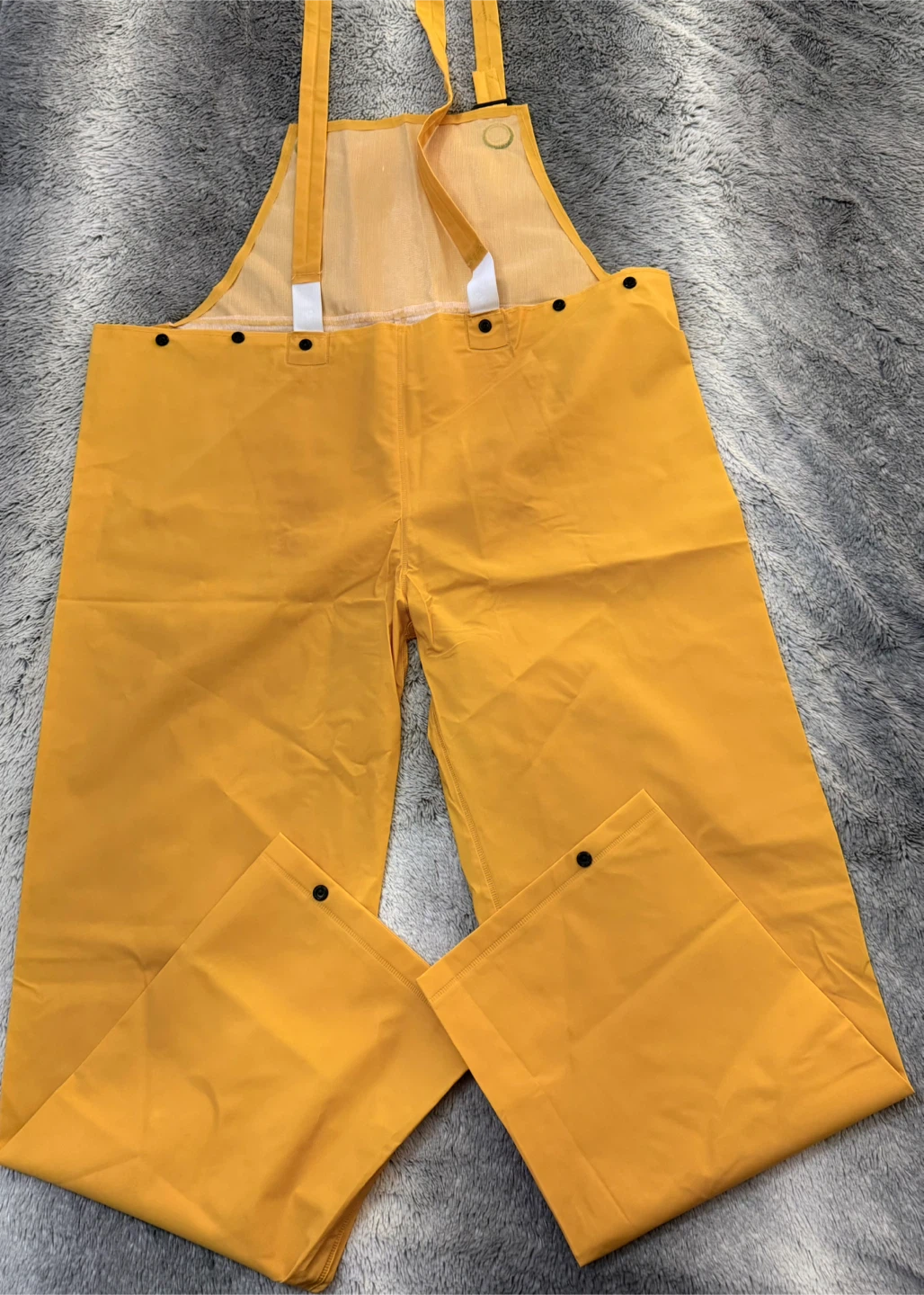 Yellow Rain Jacket and Bib Pants - Size M - photo 5