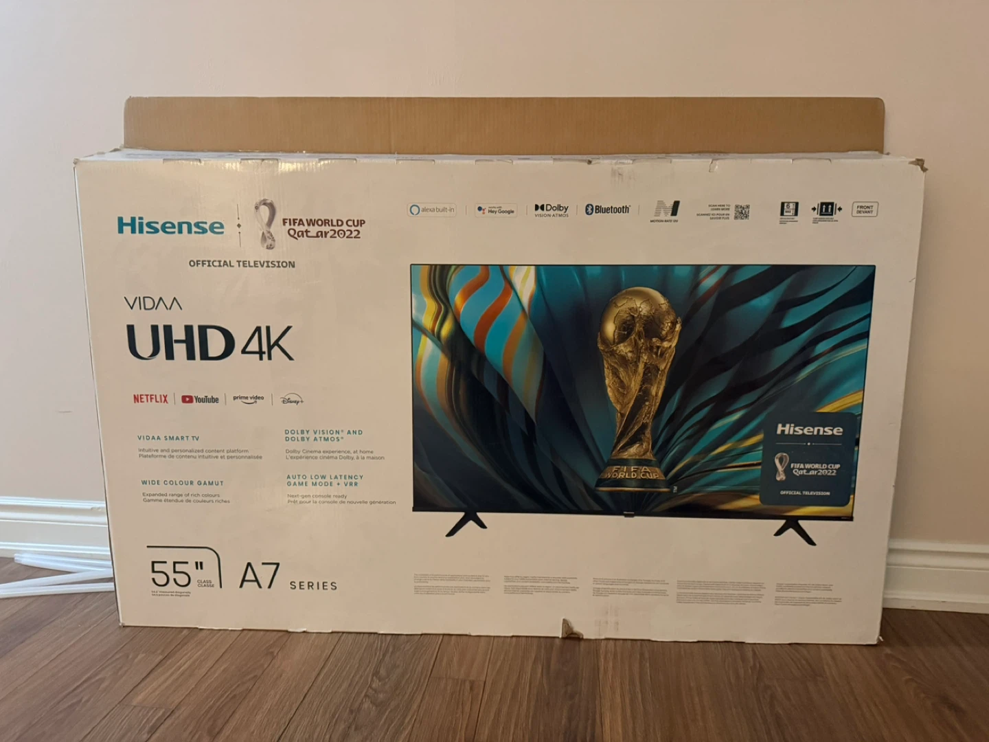 Hisense 55" A7 Series VIDAA UHD 4K TV - photo 4