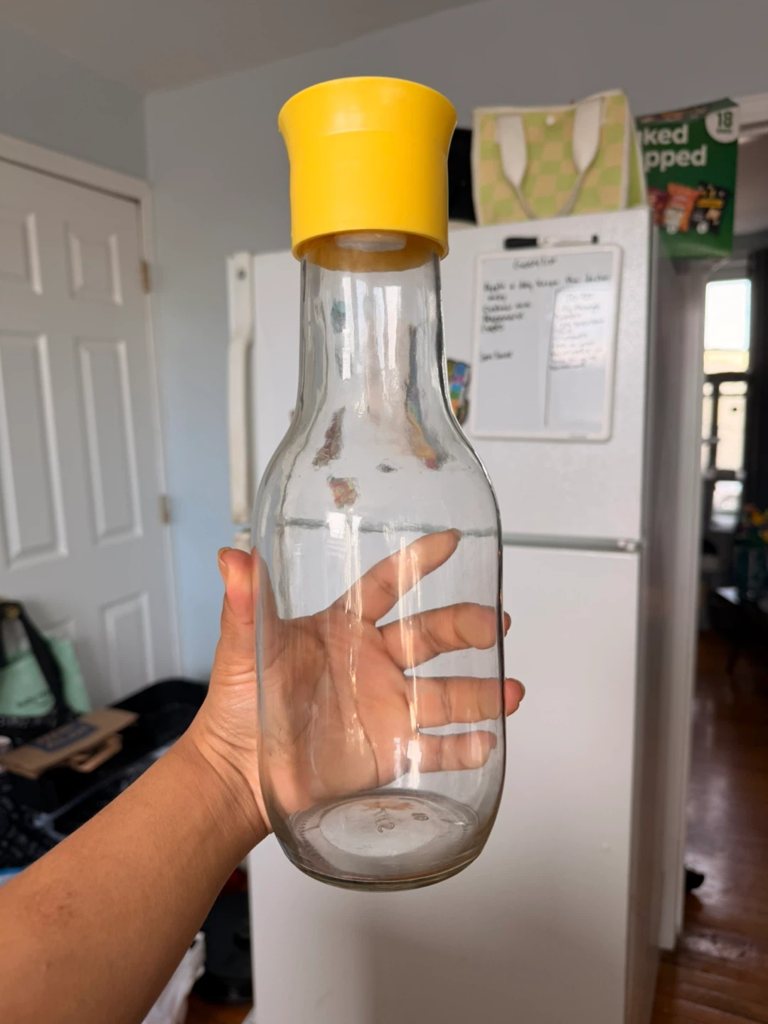 Juice glass container