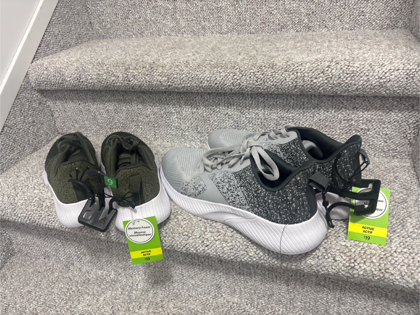 Men's Athletic Shoes - Size 9