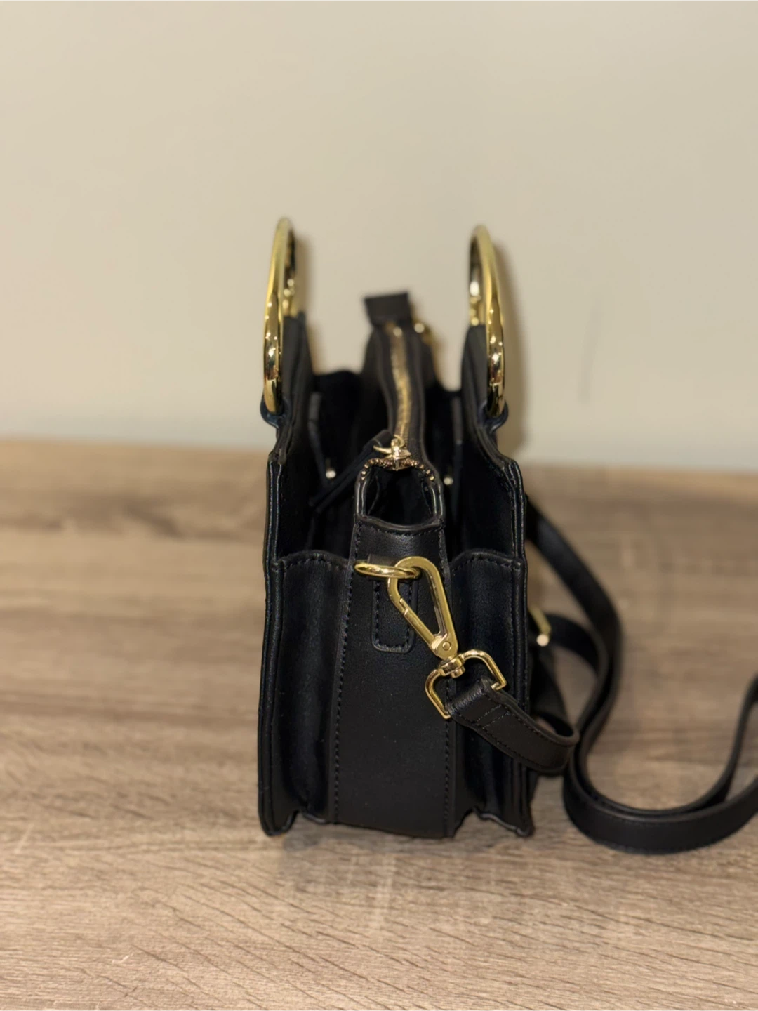 Steve Madden Black Quilted Top Handle Bag - photo 3