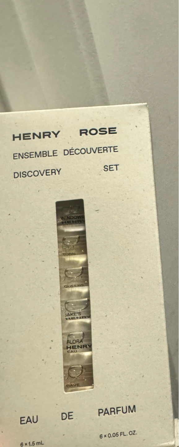 Henry Rose Discovery Set - 6 Eau de Parfum Samples - photo 2