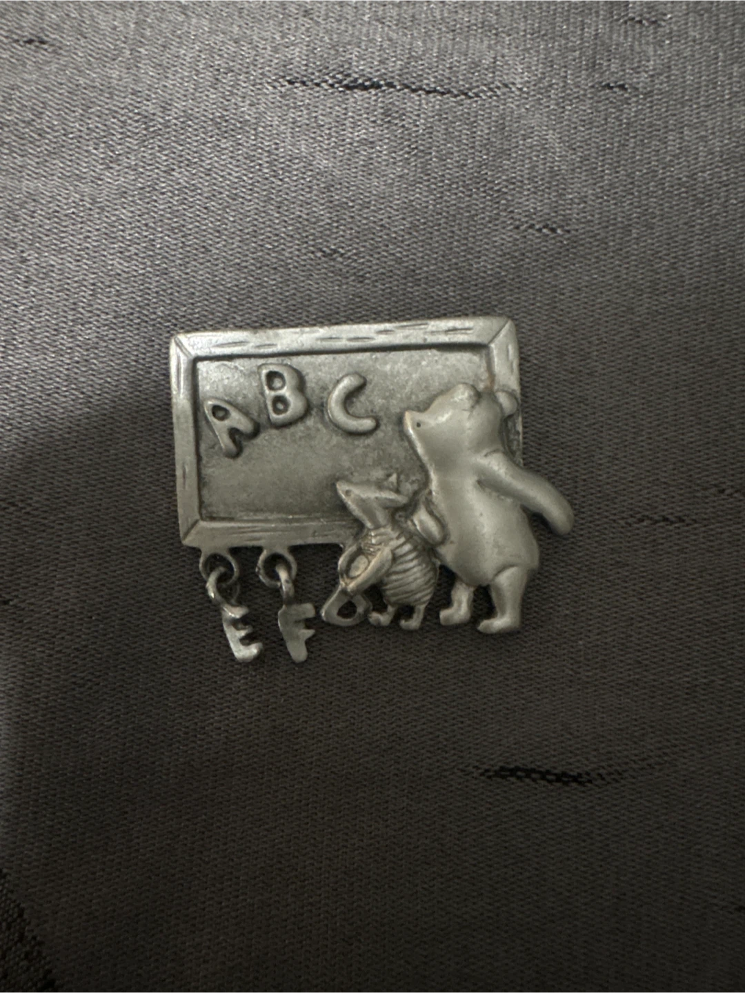 Disney Winnie the Pooh & Piglet ABC Pin