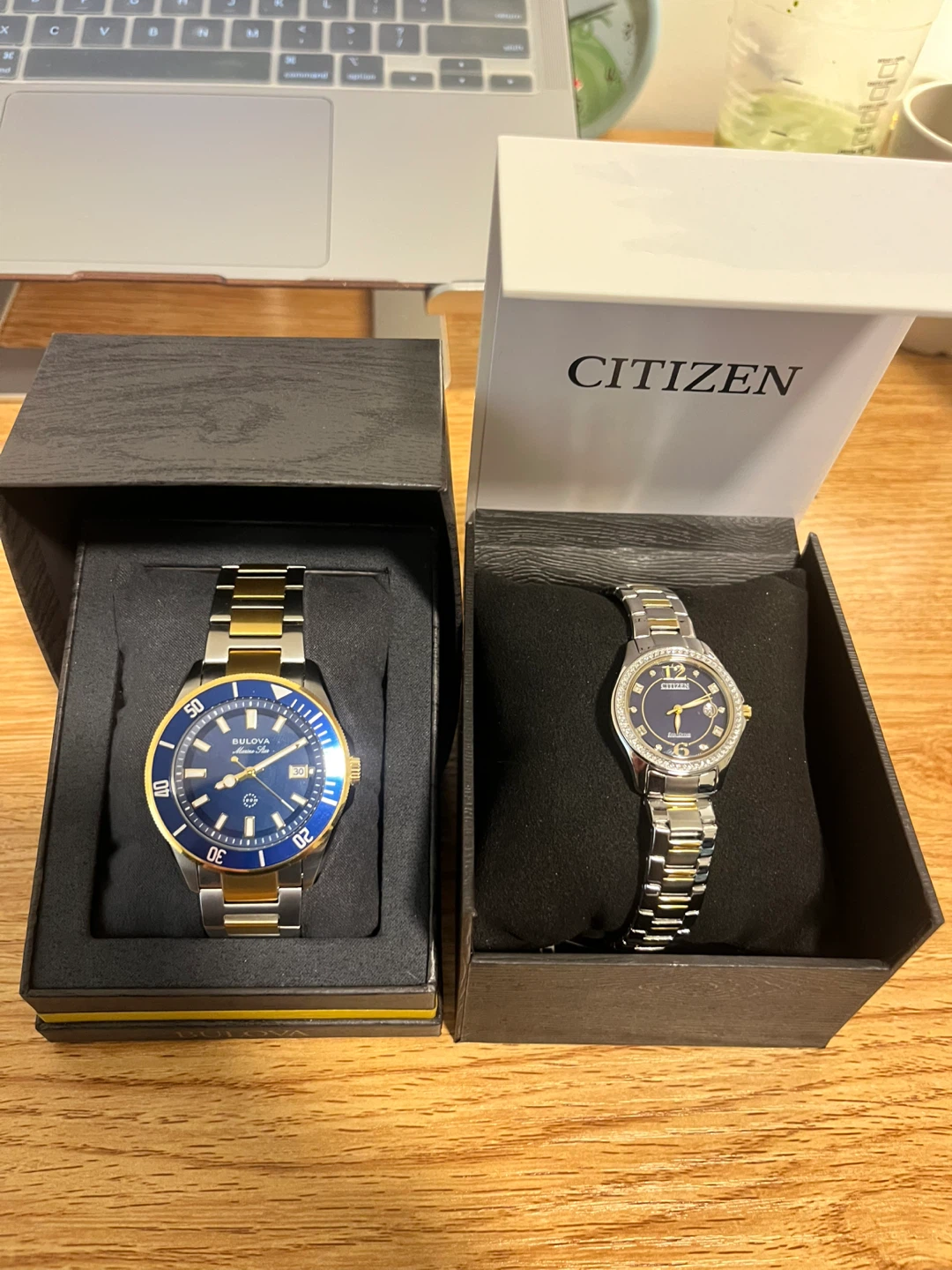 BRAND NEW Citizen Eco-Drive and Bulova Marine Star Watches