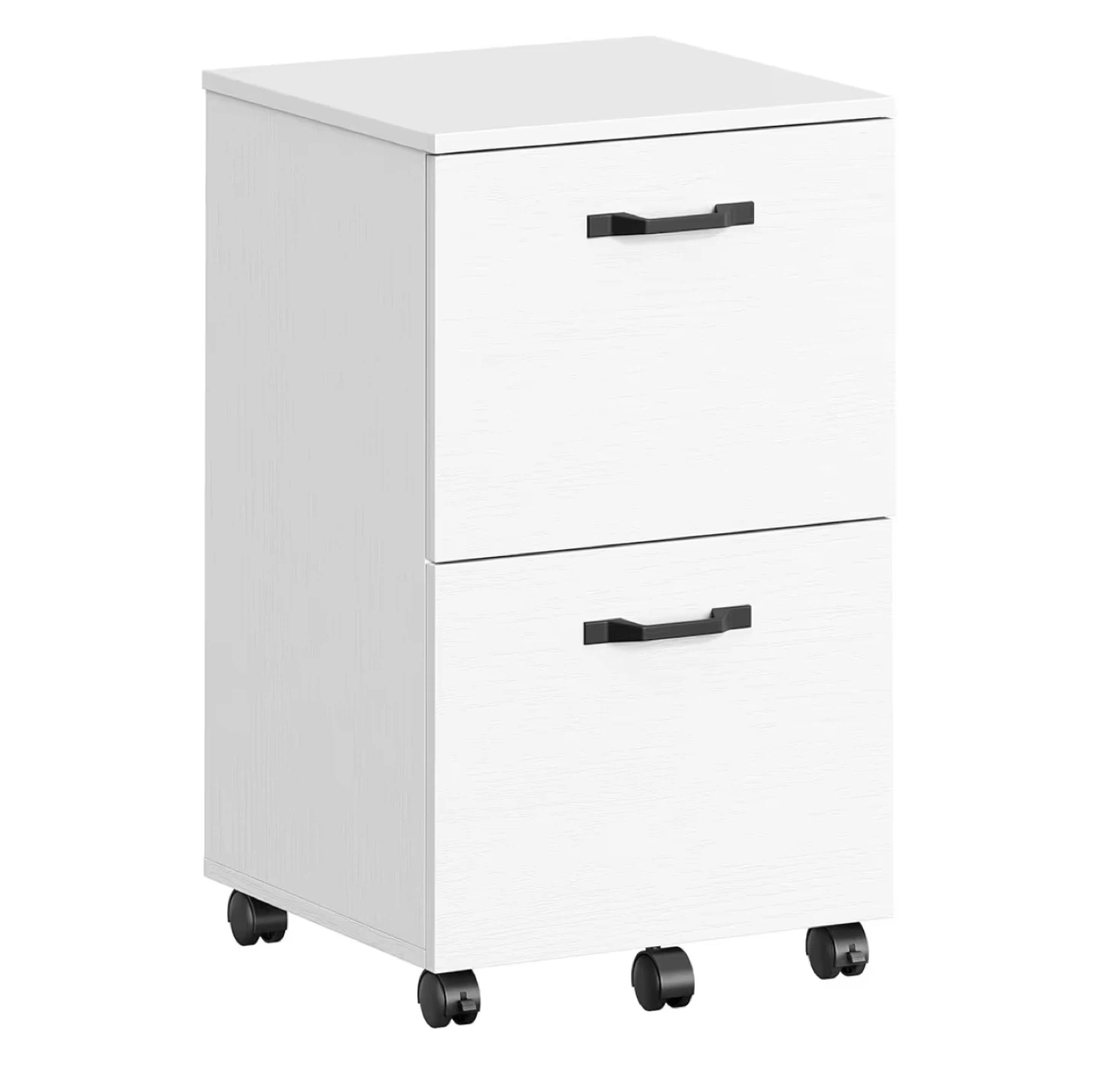White 2-Drawer Filing Cabinet