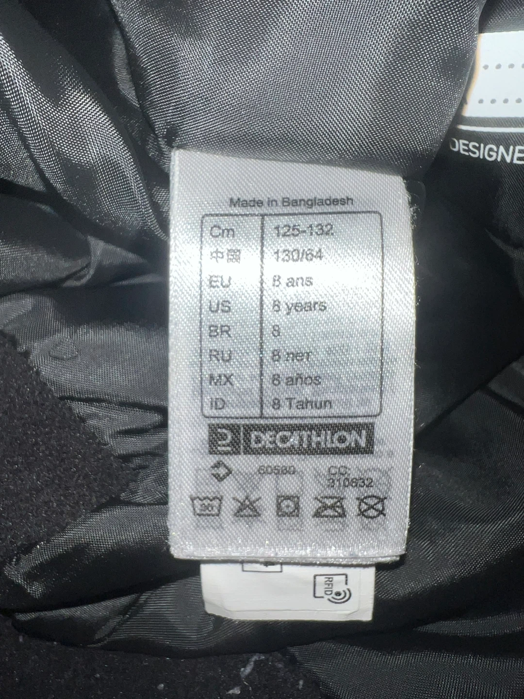 Wedze Kids Ski Snowsuit Size 8 Years - photo 4