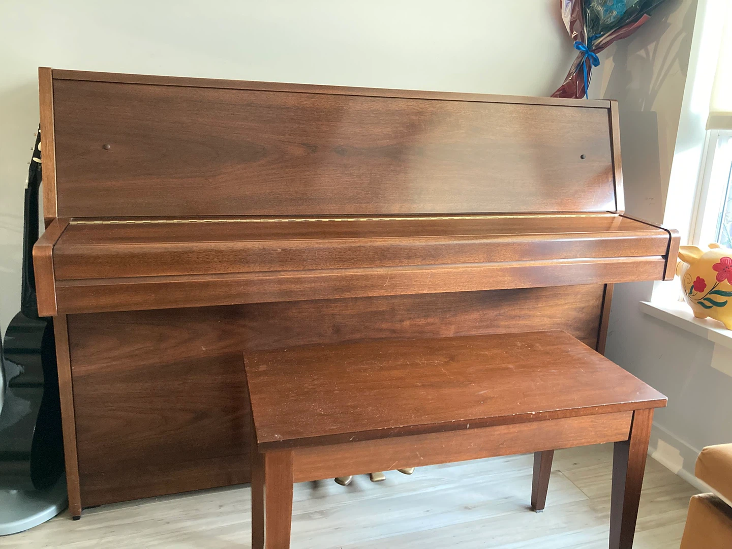 Yamaha Upright Piano with Bench - photo 4