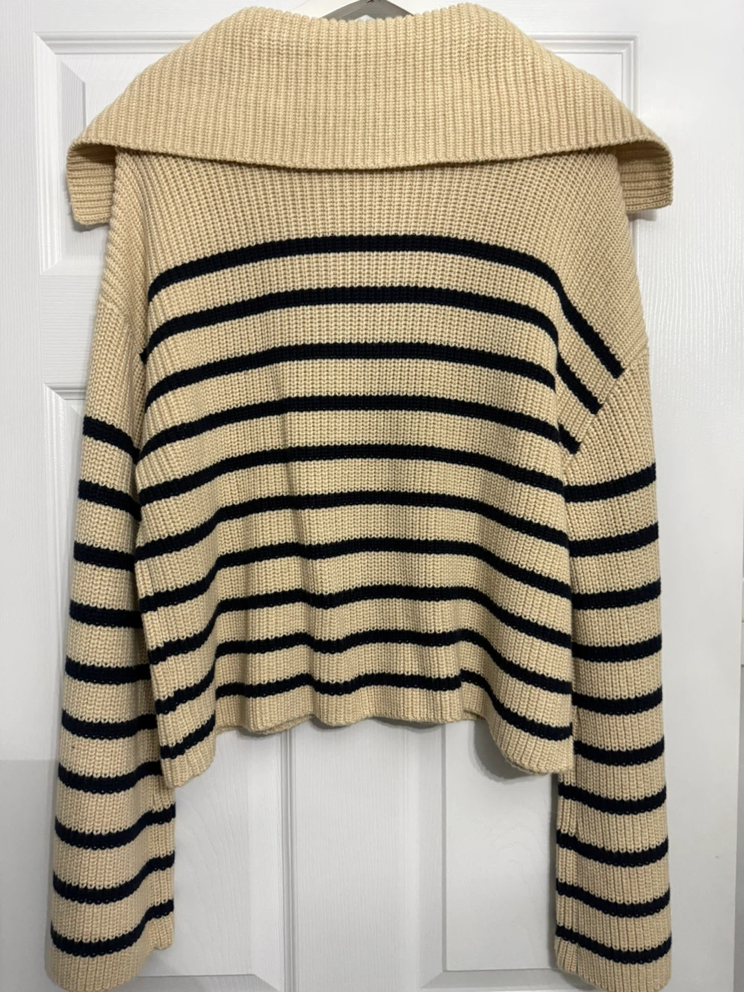Joe's Jeans The Sloane Popover Sweater in Breton Stripe - photo 5