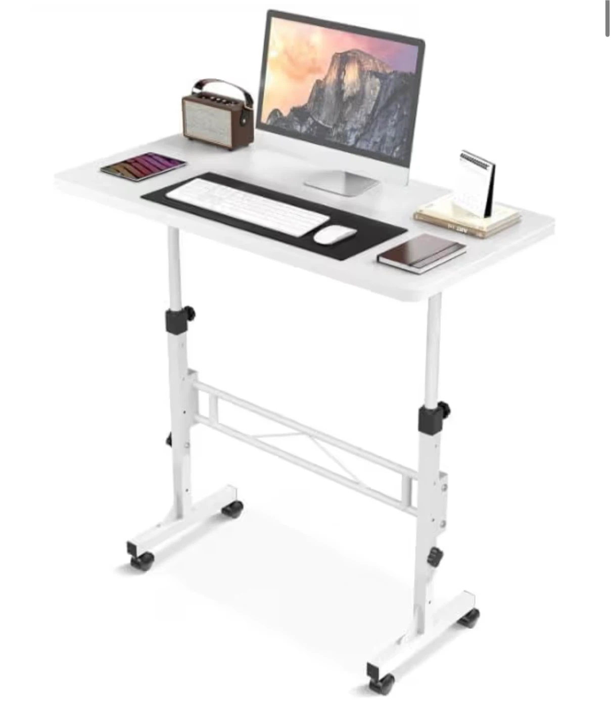 Adjustable Standing Desk - White