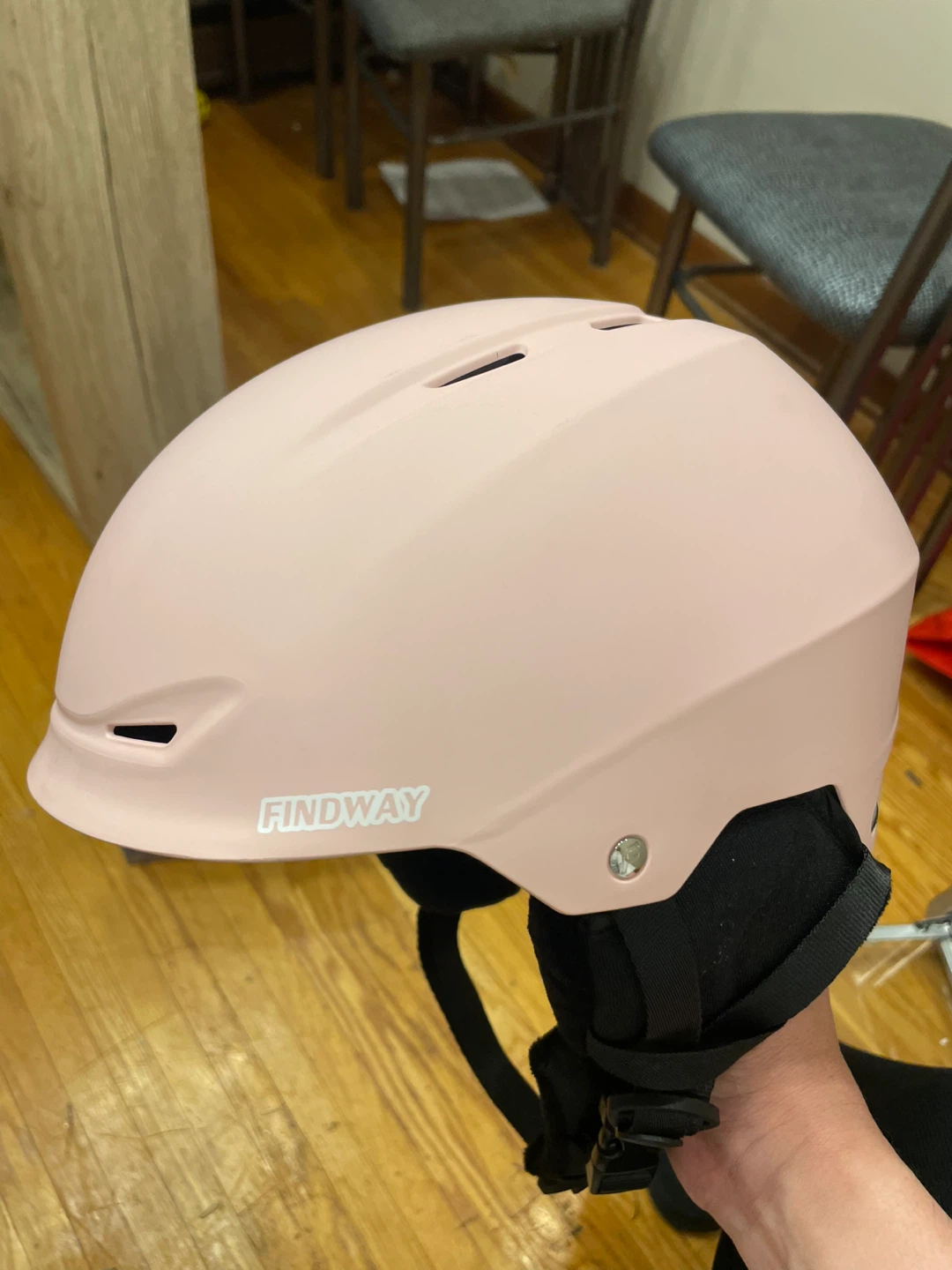 FINDWAY Pink Ski Helmet - Size S