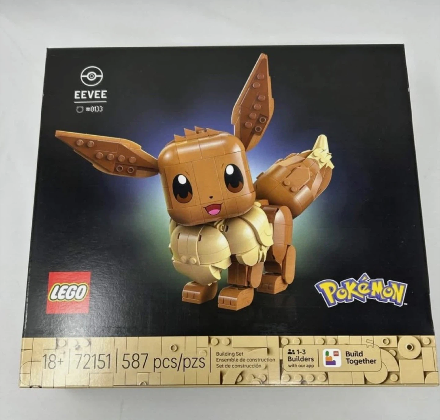 LEGO Pokemon Eevee Building Set 72151