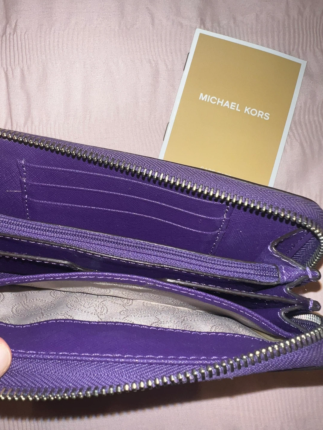 Michael Kors Purple Wristlet Wallet - photo 4