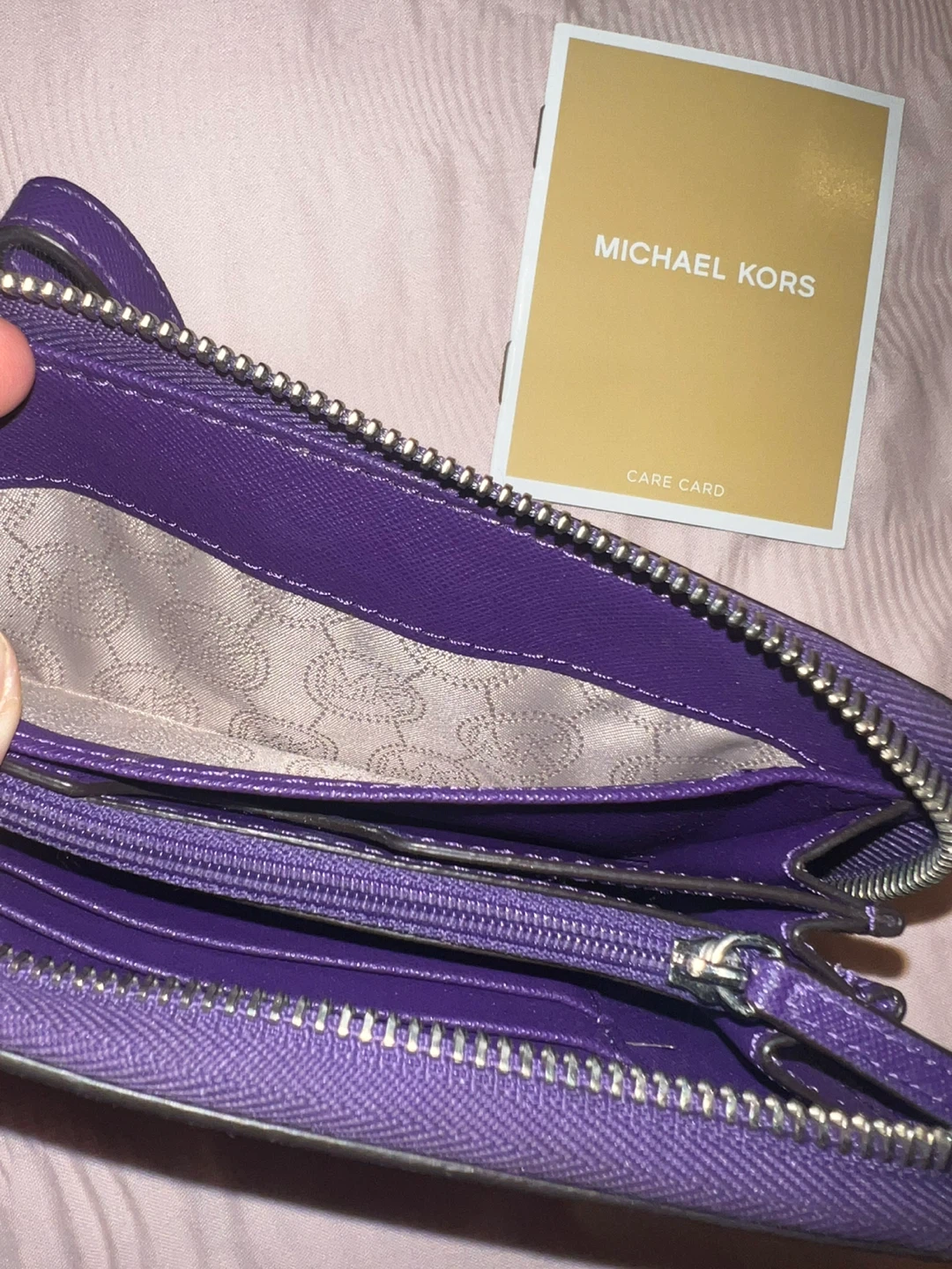 Michael Kors Purple Wristlet Wallet - photo 5