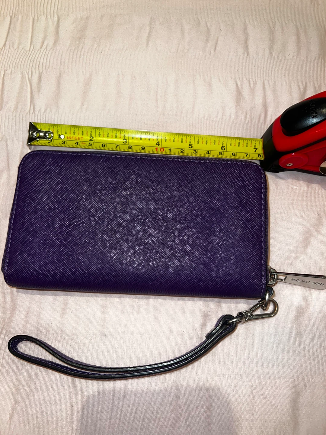 Michael Kors Purple Wristlet Wallet