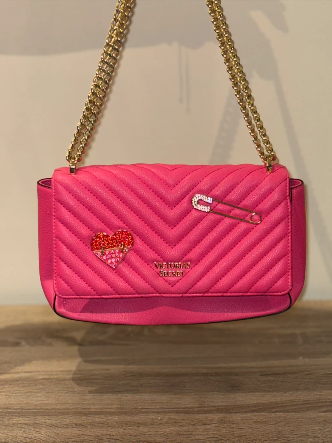 Victoria's Secret Pink Quilted Crossbody bag