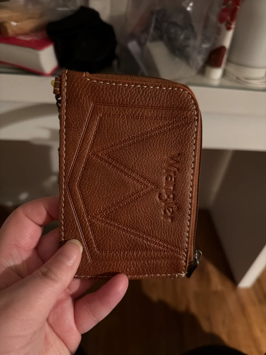 Wrangler Brown Card Holder Wallet - photo 2