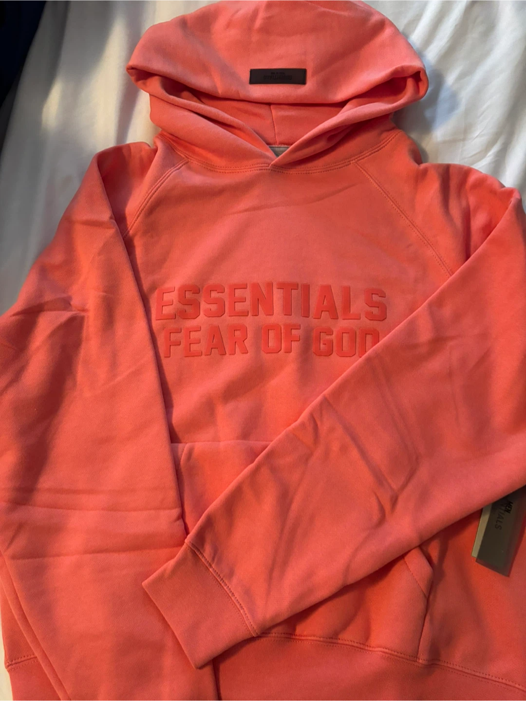 Coral Essentials hoodie Size Xs
