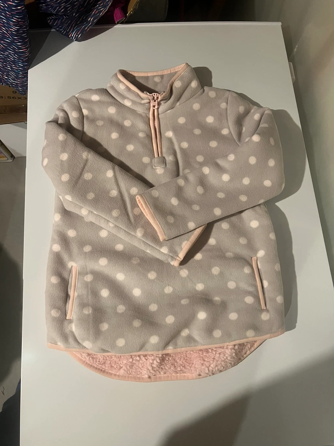 Carter’s Polka Dot Fleece Pullover